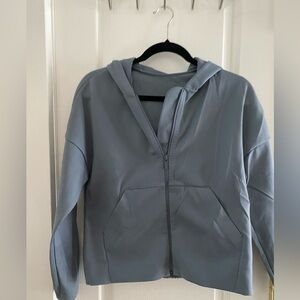 lululemon athletica Gray/Blue Bomber Jacket